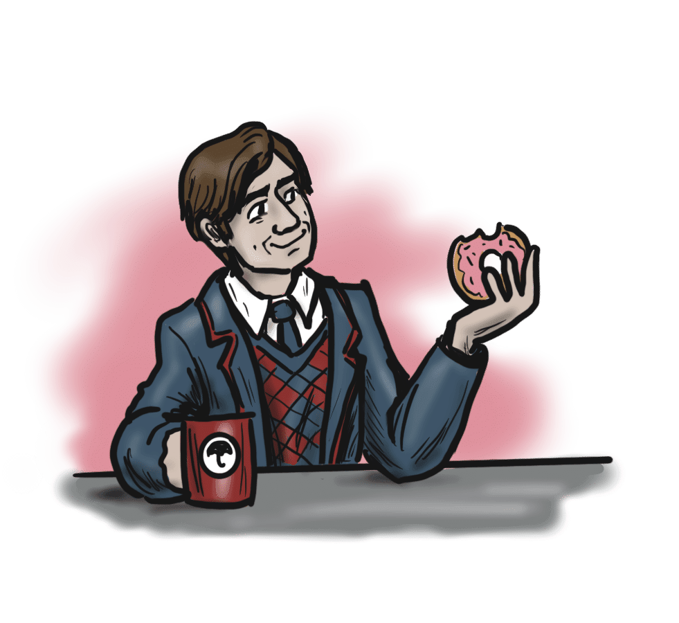 Almond Crunch Donut Tea