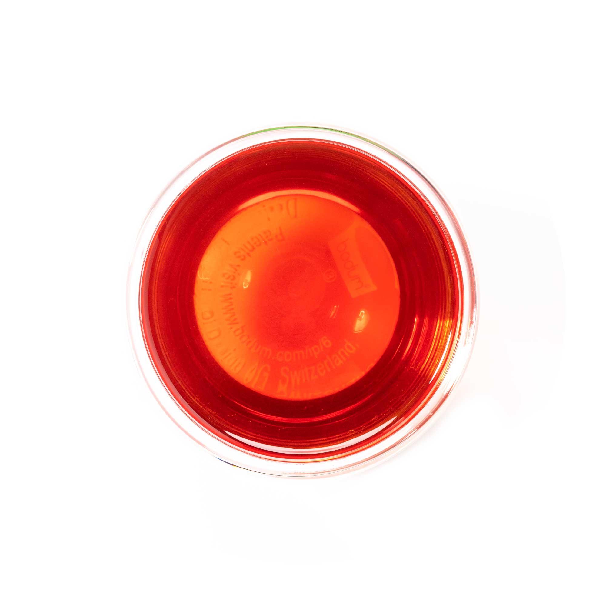 Blood Orange Tea - Brewed Color