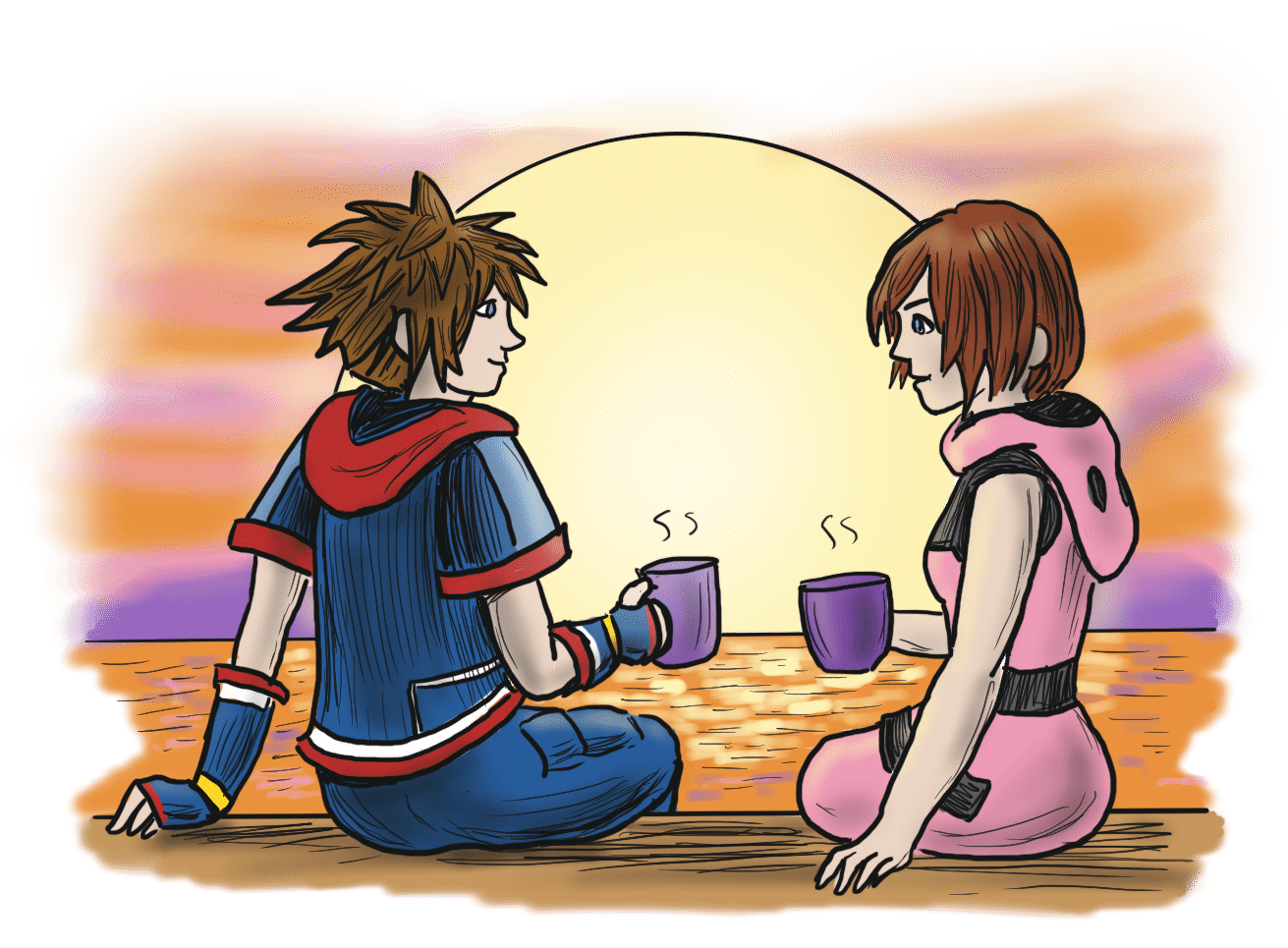 kingdom hearts tea