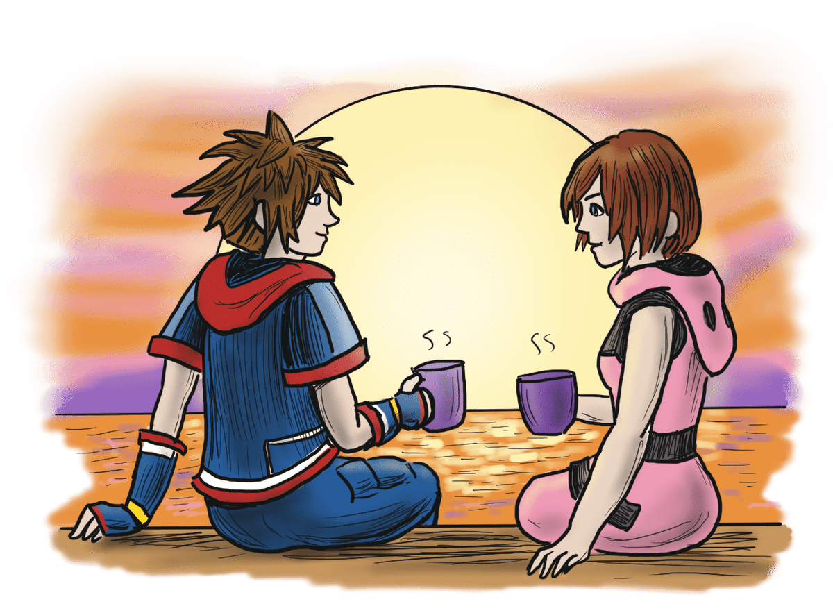 kingdom hearts tea